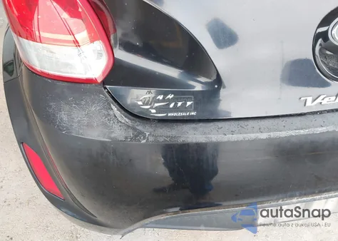 2013 Hyundai Veloster Base W/Black from USA, damaged, VIN KMHTC6AD3DU160506